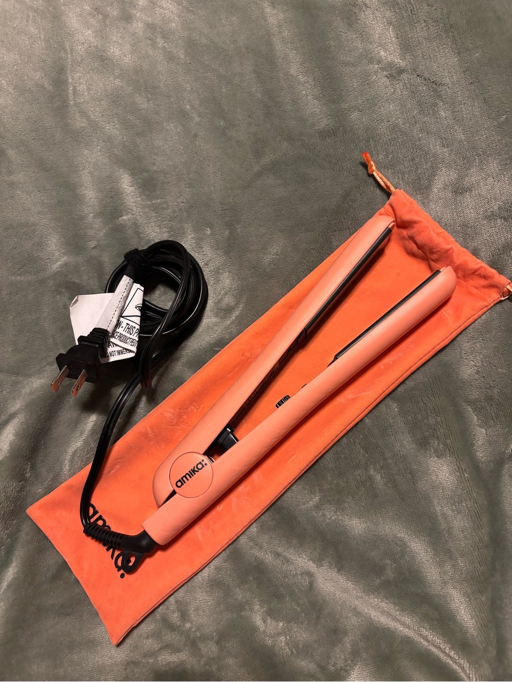 Amika Strand Perfect 1.25” Flat Iron Hair Straightener